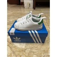 ราคา รองเท้าเด็ก adidas stan smith ของแท้มือ2 สภาพดี size 9uk พร้อมกล่อง (16470158296)