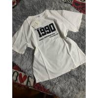 ราคา เสื้อยืดโอเวอร์ไซร์งานป้ายตัวหนังสือปัก (28956961340)