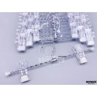 ราคา [[ไม้หนีบเกลียวเงิน]] ไม้หนีบกางเกง แขวนเสื้อ แขวนกางเกง ไม้แขวนกระโปรง วิ้งๆ-สวย (2412256689)