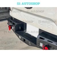 ราคา ( Outlander ) กันชนท้ายเสริมออฟโรด กันชนเหล็ก กันชนหลัง สำหรับกระบะ กันชนท้ายการ์ด (Guard Rear bumper) (27786185819)