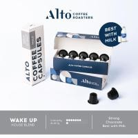 ราคา Alto Coffee กาแฟแคปซูล Wake Up House Blend สำหรับเครื่อง Nespresso (10 แคปซูล) (7079618363)