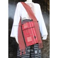 ราคา smls กระเป๋าย้ามผ้าพื้นเมือง กระเป๋าสะพายข้าง วินเทจ (10856653675)