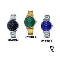ราคา CASIO นาฬิกาผู้หญิงรุ่น LTP-VT02D-1A | LTP-VT02D-2A | LTP-VT02G-3A (16936052460)