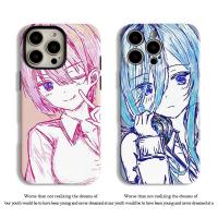ราคา Nakano Ichika Nakano Sanjiu Line ร่างเคสโทรศัพท์วาดด้วยมือเหมาะสําหรับ iphone12/13/14 Apple 15/16pro Redmi k80 Huawei Honor 90 (41223305307)