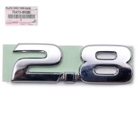 ราคา โลโก้ติดแก้มข้าง "2.8" ของแท้ 1ชิ้น สีโครเมี่ยม สำหรับ Toyota Hilux Vigo REVO Rocco SR5 ปี 2005-2019 (3259368442)