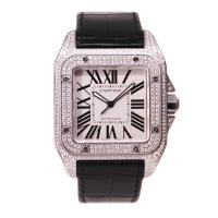 ราคา Cartier Treasures นาฬิกาข้อมือ สายสแตนเลส ประดับเพชร ขนาดใหญ่ สําหรับผู้ชาย W20073X8 (28201977851)