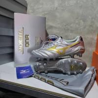ราคา MIZUNO PLATINUM SILVER PACK Morelia2 DNA JAPAN รองเท้าฟุตบอล มิซูโน่ ตัวท็อป ของแท้มือ1 (28781818858)