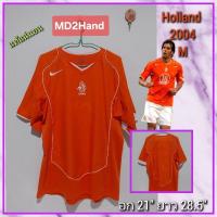 ราคา เสื้อฟุตบอลทีมชาติฮอลแลนด์ปี 2004 ของแท้แน่นอน size m (25640503606)