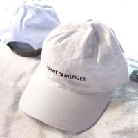 ราคา หมวก Tommy สีขาว ตัวหนังสือปัก สายปรับได้นะคะ (1875052949)