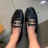 ราคา รองเท้า Chanel loafers มือสองของแท้ (1872878488)