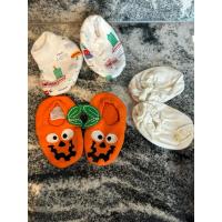 ราคา ส่งด่วนได้ทักแชท‼️Used ถุงเท้าเด็กแรกเกิด Enfant Iflin Babble by absorb หลายแบบ (41623875514)