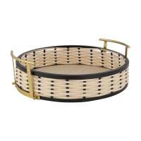 ราคา INDEX LIVING MALL ถาดใส่ของอเนกประสงค์ รุ่นสาน - สีธรรมชาติ/ดำ (19183555091)