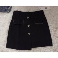 ราคา กระโปรงสีดำ เกาหลี ใส่ทำงาน (17143152099)