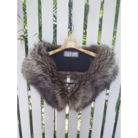 ราคา ปกเสื้อโค้ทผ้าพันคอสำหรับให้ความอบอุ่นใช้พันคอหรือคลุมไหล่ทำจากขนFoxแท้ 100% งานมือสองจากญี่ปุ่น (43703941174)