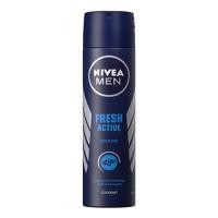 ราคา NIVEA Men Fresh Active Deodorant Spray สเปรย์ระงับกลิ่นกาย 150mlแพ็คคู่ (23544556448)