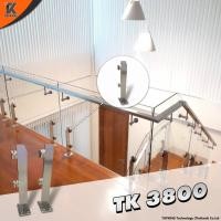 ราคา เสาบันได Stainless เสาราวกระจก เสายึดบันได ราวบันได เสายึดบันได TK 3800 (8122331087)