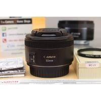 ราคา Lens Canon EF 50mm f1.8 STM อดีตศูนย์ สภาพสวย ไร้ฝ้า รา อุปกรณ์ (27789258109)