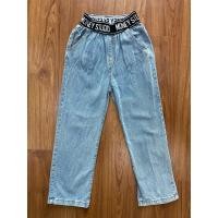 ราคา กางเกงยีนส์สีซีดมีเอว (22278436341)