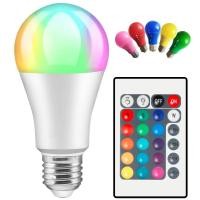 ราคา E27 โคมไฟอัจฉริยะ Led RGB หรี่แสงได้ 5W 10W 15W RGBW เปลี่ยนสีได้ หลอดไฟตกแต่งบ้าน (24002414649)