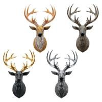 ราคา กวางหัวรูปปั้นเรซิ่น สำหรับตกแต่งห้องนอนและแกลเลอรี งานหัตถกรรมศิลปะสัตว์ (26092220113)