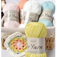 ราคา เส้นด้ายฝ้ายเด็กแฮนด์เมด DIY วัสดุโครเชต์ผ้าพันคอวัสดุกระเป๋า (29371462416)