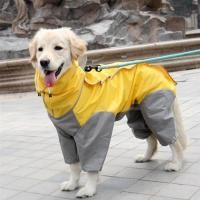 ราคา เสื้อกันฝน Hooded Raincoat สำหรับสุนัขขนาดกลางถึงใหญ่ เช่น Golden Retriever, Samoyed และ Siberian Husky (41474001083)