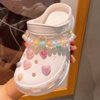 ราคา แฟชั่น Candy Star รองเท้าแตะcs สําหรับผู้หญิงดอกไม้ Jibbits ชุดหมีรุนแรง Jibits รองเท้าแตะks รองเท้าอุปกรณ์เสริมรองเท้าเกาหลี Charms Pins ตกแต่ง (21677568055)