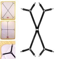 ราคา [SALE พ.ย.-ธ.ค.]สายรัดผ้าปูที่นอน สายรัดมุมเตียง คลิปรัดมุมเตียงนอน สายรัดยางรัดมุมเตียง สามารถปรับความยาวหรือสั้นลงได้ (483939111)