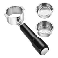 ราคา N85R 51 มม. Bottomless Portafilter พร้อม 2 ตะกร้ากรองสําหรับ Delonghi ECO310 / ECP35.31 / ECP3631 Bottomless Naked Portafilter (28441225088)