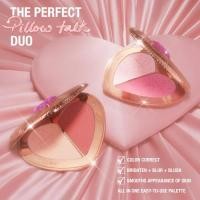 ราคา Charlotte Tilbury Pillow Talk Beauty Soulmates Airbrush Flawless Finish Blush Powder Palette (40970424436)