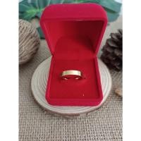 ราคา แหวนเบอร์ 7 แหวนทองเกลี้ยง หน้ากว้าง 0.4 mm สแตนเลสแท้ ชุบทอง 18 k สินค้าลดราคา เคลียร์สต๊อก (24871285807)