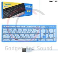 ราคา คีย์บอร์ด Melon Keyboard MK-750 (942158323)