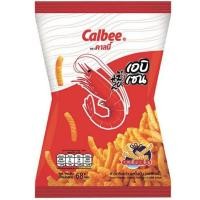 ราคา คาลบี้ ข้าวเกรียบกุ้ง รสดั้งเดิม 68 กรัม 10 ถุง 160 บาท (3288098068)