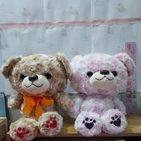 ราคา Teddy Bear "Heart friends"(Rose Fur Pattern Cute)/ตุ๊กตาหมีขนกุหลาบ "Heart friends" ของแท้ญี่ปุ่น มือสอง (27688491888)
