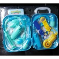 ราคา #ของเล่นชุดกระเป๋าล้อลากคุณหมอ ของเล่นชุดคุณหมอ มีไฟ (2614133294)