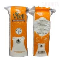 ราคา Vivii วีวี่ สำลีแผ่นรีดขอบ 50 แผ่น (24383422671)