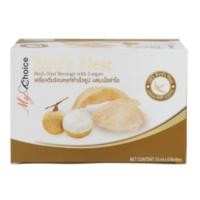 ราคา มายช้อยส์เครื่องดื่มรังนกสำเร็จรูปผสมเนื้อลำไย 75มล.แพค 6ขวด My Choice Bird's Nest Beverage with Longan 75ml.Pack 6 Botl (9813726119)