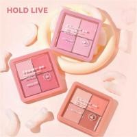 ราคา HOLD LIVE บลัชออนสีชมพูมิสท์ บลัชออนสี่สี บลัชออนสีม่วง สีสดใส คอนทัวร์เป็นธรรมชาติ (24582080529)