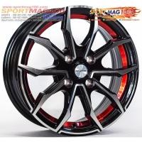 ราคา ล้อแม็กใหม่ Inferno 847 4รู100 ET35 สีดำคัตแดง 5.5-14นิ้ว(ราคา 4วง) (25463786830)