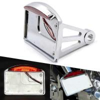 ราคา รถจักรยานยนต์ Lnse แผ่น LED ไฟท้ายไฟเบรคด้านข้างผู้ถือสําหรับ Harley XL883 XL1200 Boer Chopper Custom Crur (50550125927)