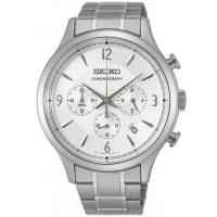 ราคา Karnvera Shop นาฬิกาข้อมือผู้ชาย Seiko Chronograph SSB337P1 Quartz Men's Watch (11307145533)