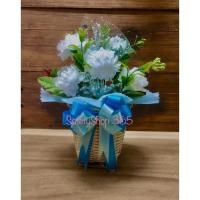 ราคา พร้อมส่งทุกวันกระถางมะลิวันแม่ มีกลิ่นหอม แถมการ์ดรักแม่ ขนาด7.5 นิ้ว ดอกมะลิวันแม่ (มะลิ9ดอก) (20611974119)