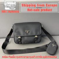 ราคา แบรนด์ใหม่และเป็นของแท้/ Prada กระเป๋าสะพายไหล่หนัง Saffiano และ (24950334059)