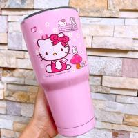 ราคา ถ้วยเก็บความร้อนคิตตี้น่ารักมาพร้อมกระเป๋าถือและหลอด (25629633950)