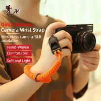 ราคา Woven Camera Wrist Strap Quick Release Hand Rope Belt for Canon R5 R6 R8 Sony 7C A6700 Nikon Z8 Z7II Z6II Fuji DSLR Acce (28969556332)