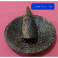 ราคา ครกไม้ตาล 15 ซม. และ สาก (26415923944)