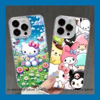 ราคา Samsung Magnetic Phone Case Kitty Hello Kitty Sanrio เหมาะสําหรับ iphone 17 16 15 14 pro max S25 Ultra (40724111263)