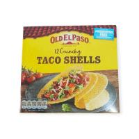ราคา nchd 12แผ่น Old el paso taco shells 155g. แผ่นแป้งข้าวโพดอบกรอบ สำหรับทาโก้ จากสเปน (29323490743)