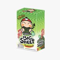 ราคา ถูกที่สุด !! เถ้าแก่น้อย บิ๊กชีท สาหร่ายทอดแผ่น รสคลาสสิค 3.5 กรัม แพ็ค 12 ซอง (9529281770)