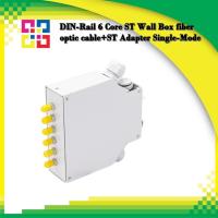 ราคา B1-WMDIN-6STSM DIN-Rail 6 Core ST Wall Box fiber optic cable+ST Adapter Single-Mode - BISMON (41825422738)